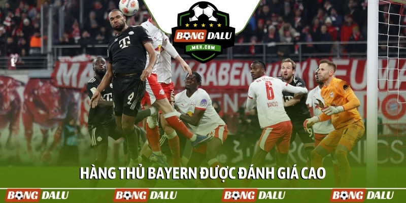 Hàng thủ Bayern được đánh giá cao