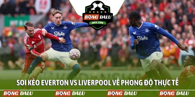 Soi kèo Everton vs Liverpool về phong độ thực tế